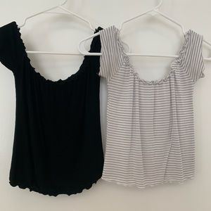 *BUNDLE* 2 Brandy Melville off the shoulder top